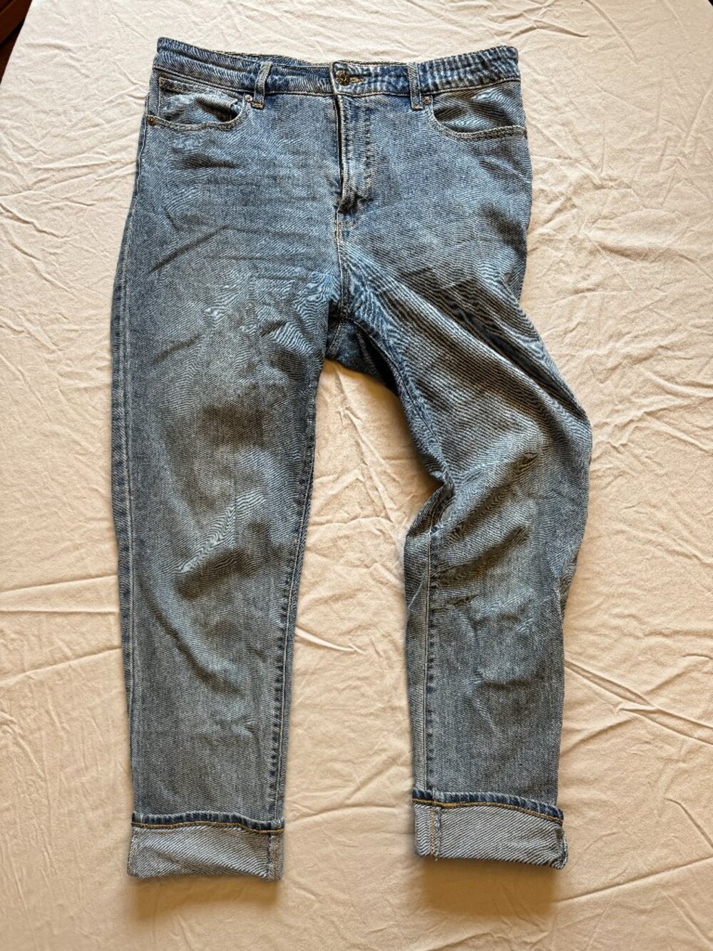 Parasuco Straight Leg Jeans Size 10 – Mid Rise 99% Cotton Denim